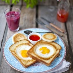 Hole In The Bread Eggs! - Recipe photo by thegoodmoodfoodblog