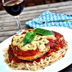 Eggplant Parmesan - Recipe photo by Clean Green Simple