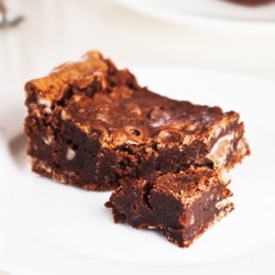 Fudgy Chocolate Brownies - Recipe photo by taranii