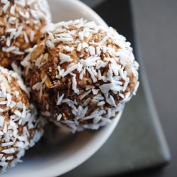 Chocolate Peanut Butter Balls - Recipe photo by Dairy Free Betty