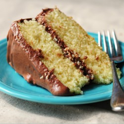Yellow Cake & Choc Malt Frosting - Recipe photo by She Wears Many Hats