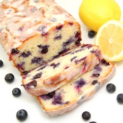 Lemon-Blueberry Yogurt Loaf - Recipe photo by sweetpeaskitchen