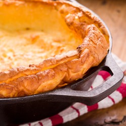 Dutch Babies Oven Baked Pancakes - Recipe photo by Sally Cameron