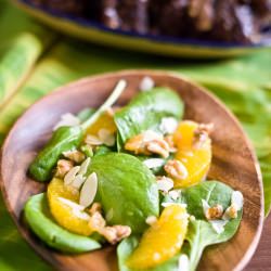 Happy Heart Omega 3 Comfort Salad - Recipe photo by ChefandSteward