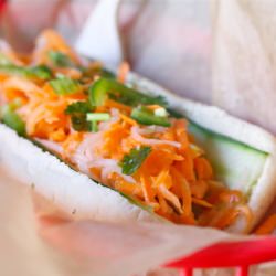 Vegetarian Hot Dog - Recipe photo by Jesal