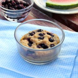 Microwave Blueberry Cupcake - Recipe photo by boutthere