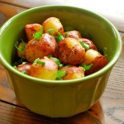Sautéed Baby Red Potatoes - Recipe photo by asweetpeachef