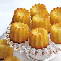 Lemon Cannelés - Recipe photo by hermione