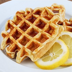 Lemon Yogurt Waffles - Recipe photo by brooklynsupper
