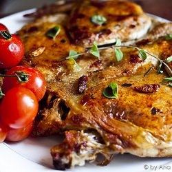 Pollo alla Diavola - Recipe photo by Just Love Cookin