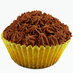 Cupcakes & Chocolate Cardamon Cream - Recipe photo by Linno