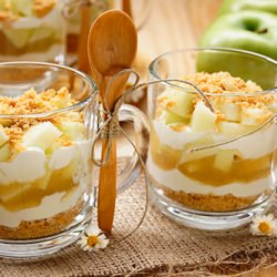 Tiramisú de Manzana - Recipe photo by Silviamdt