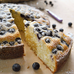 Blueberry and Ricotta Cake - Recipe photo by paneburroemarmellata