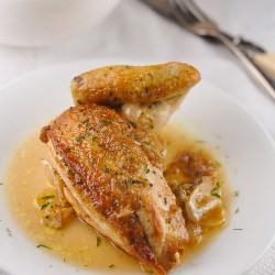 Chicken in Garlic Sauce - Recipe photo by Trissalicious