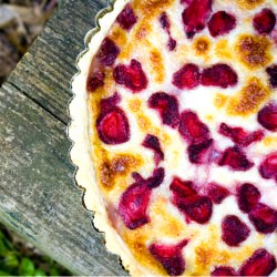Strawberry Caprese Tart - Recipe photo by nofaceplate