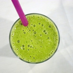 Tropical Kale Smoothie - Recipe photo by butterandsugar