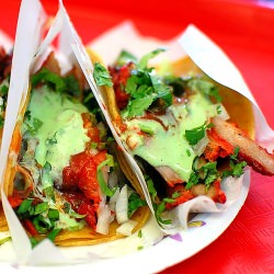 Tacos El Gordo - Recipe photo by chompingboard