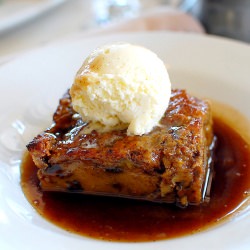 Pistachio Bread Pudding - Recipe photo by chompingboard