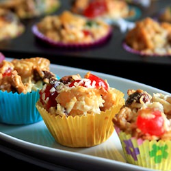 Fruitcake Coconut Cookies - Recipe photo by madhuram