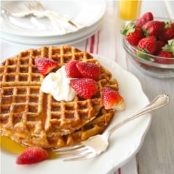 Oatmeal Waffles - Recipe photo by sallypv