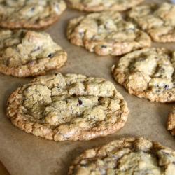 Chocolate Cherry Cookies - Recipe photo by linzersinlondon