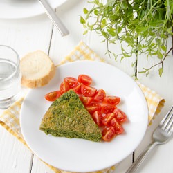 Wild Herb Omelette - Recipe photo by Dulcis in Furno