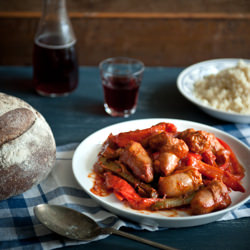 Spetsofai - Recipe photo by souvlakiman