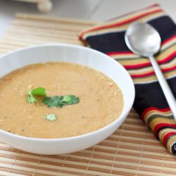 Spiced Coconut Lentil Soup - Recipe photo by PeaSoup