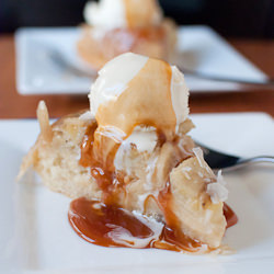 Banana Coconut Upside Down Cake - Recipe photo by kitchen confidante