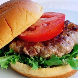 Grilled Pork Burgers - Recipe photo by brooklynsupper