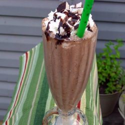 Peppermint Patty Milk Shake - Recipe photo by cupcakestocaviar