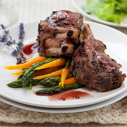 Lavender Crusted Rack of Lamb - Recipe photo by nicolesy