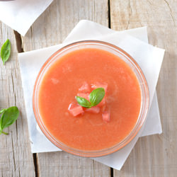 Watermelon Gazpacho - Recipe photo by Paz
