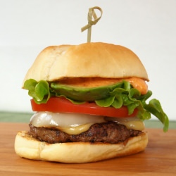 Itty Bitty Buffalo Burger - Recipe photo by TessaMia