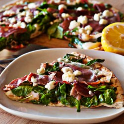 Grilled Two Cheese Pizza - Recipe photo by rx4foodies