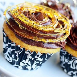 Salted Caramel Cupcakes - Recipe photo by Comfort of Cooking