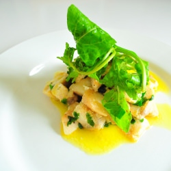 Butter-Poached Tilapia with Parsley - Recipe photo by okiedokieartichokie