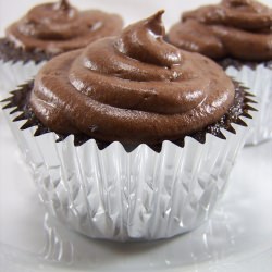 "Perfectly Chocolate" Cupcakes - Recipe photo by aformercouchpotato