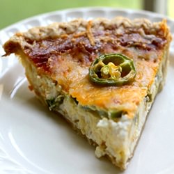 Jalapeño Quiche - Recipe photo by Hilah Cooking