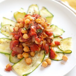 Arrabiata Zucchini Noodles - Recipe photo by cookieandkate