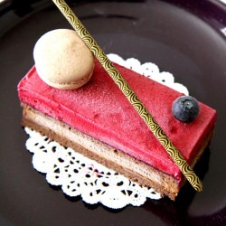 Cassis Chocolate Cake - Recipe photo by gourmetbaking