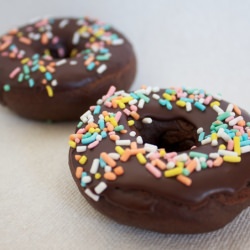 Chocolate Donuts - Recipe photo by milkncookiezzz