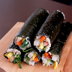 Kimbap - Recipe photo by beyondkimchee