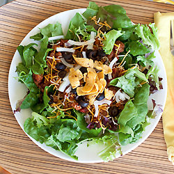 Chili Boat Salad - Recipe photo by LauraFlowers
