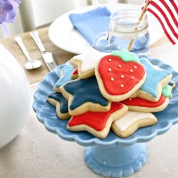 4th of July Sugar Cookies - Recipe photo by Jenny Steffens
