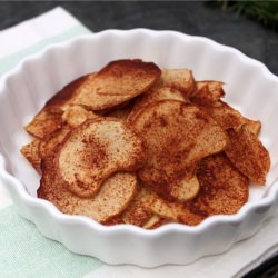 Cinnamon Sugar Apple Chips - Recipe photo by Heypopsicle