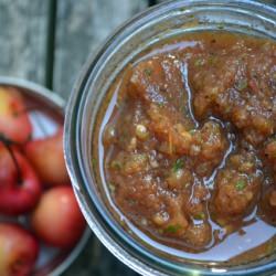 Grilled Cherry Salsa - Recipe photo by Biz