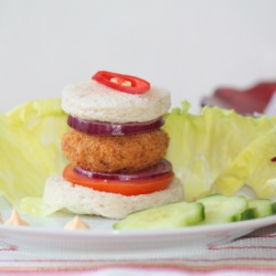 Tom Yam Scented Chicken Croquette - Recipe photo by kavitha