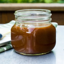 Spicy BBQ Sauce - Recipe photo by SweetSavoryPlanet