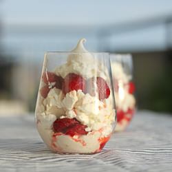 Strawberry Eton Mess - Recipe photo by whatsonmyplate